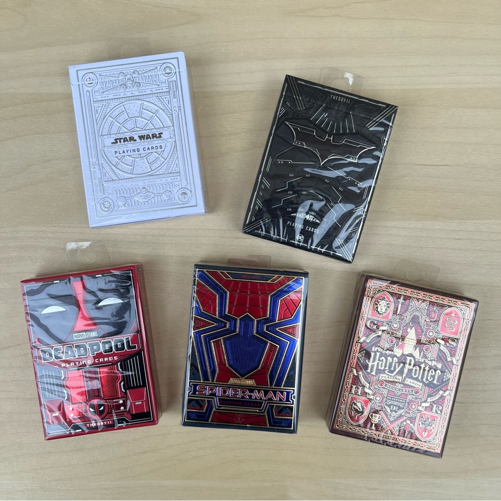 Theory 11 Playing Cards - 5 Decks Bundle